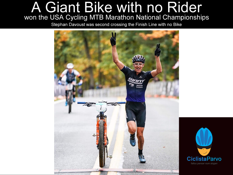 A Giant Bike with no Rider