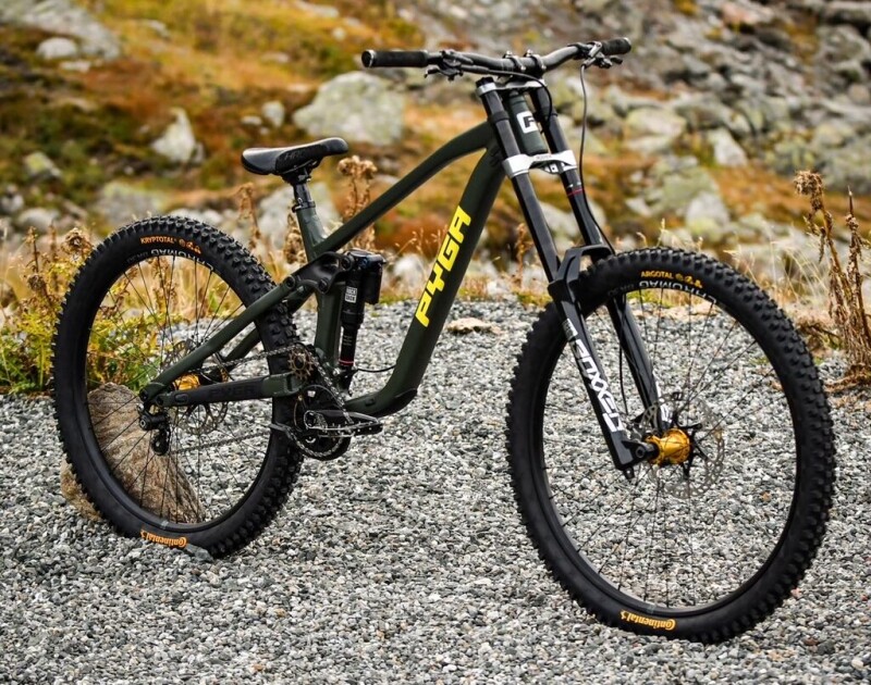 Pyga's Brand New Freeride Bike