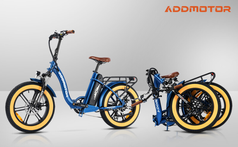 Meet The EB 2.0 Version of Addmotor M-140 Folding Ebike 2023