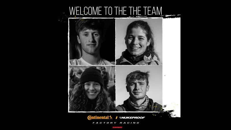 Reverse Components Partners with the Continental Nukeproof Factory Racing DH Team