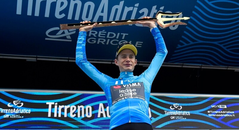 Vingegaard wins Tirreno - Adriatico and completes historic double for Team Visma | Lease a Bike