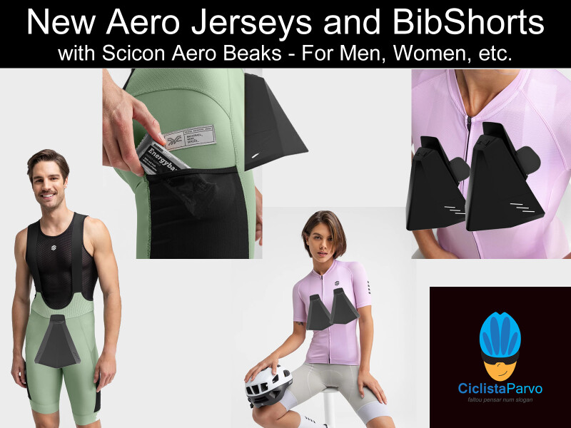 New Aero Jerseys and BibShorts with Scicon Aero Beaks