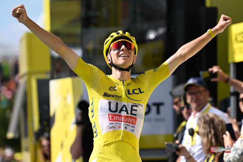 Pogačar strikes again in the Pyrenees to extend lead