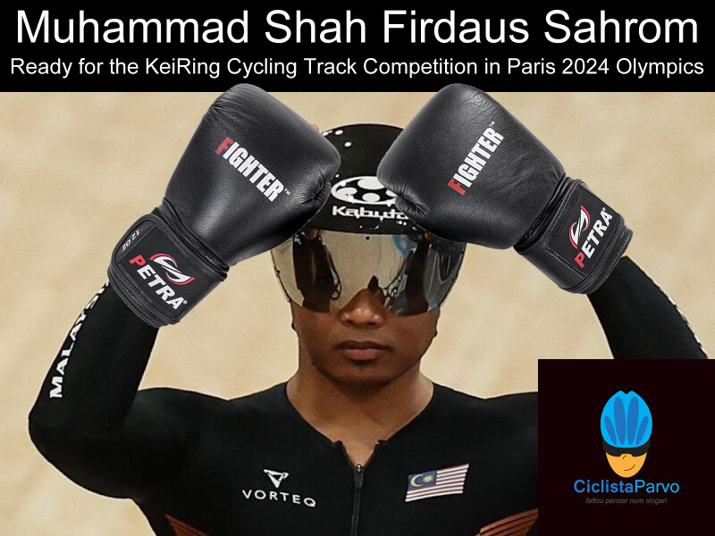 Muhammad Shah Firdaus Sahrom Ready for the KeiRing Cycling Track Competition in Paris 2024 Olympics