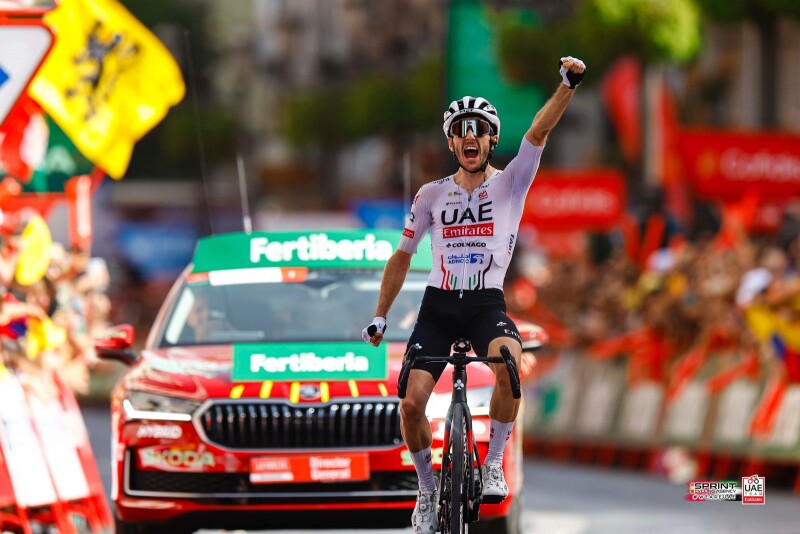Yates wins queen stage of Vuelta España, 67 victories in 2024 for UAE