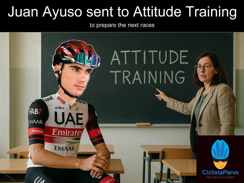 Juan Ayuso sent to Attitude Training to prepare for the next races