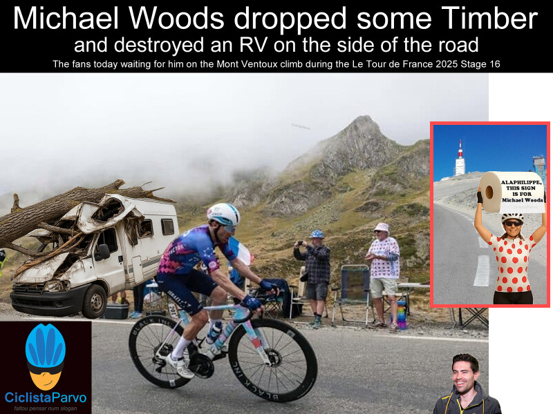 Michael Woods dropped some Timber
