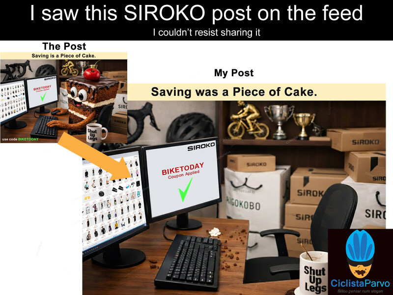 I saw this SIROKO post on the feed... I couldn't resist sharing it