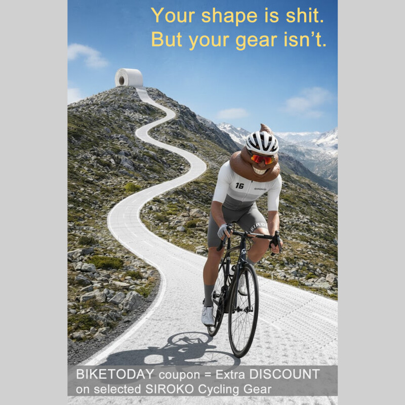 Your shape is shit.  But your gear isn’t.