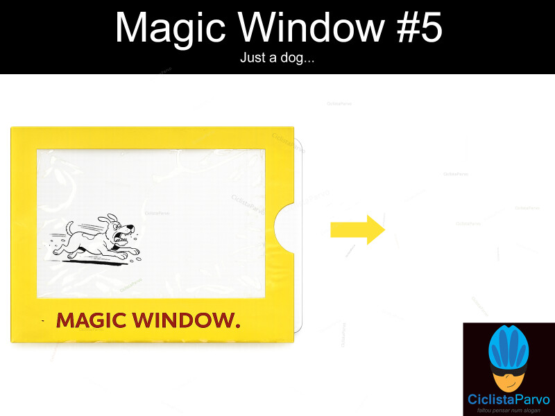 Magic Window #5 Just a dog...