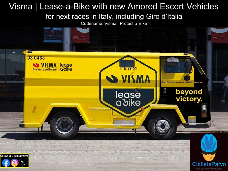 Visma | Lease-a-Bike with new Armored Escort Vehicles