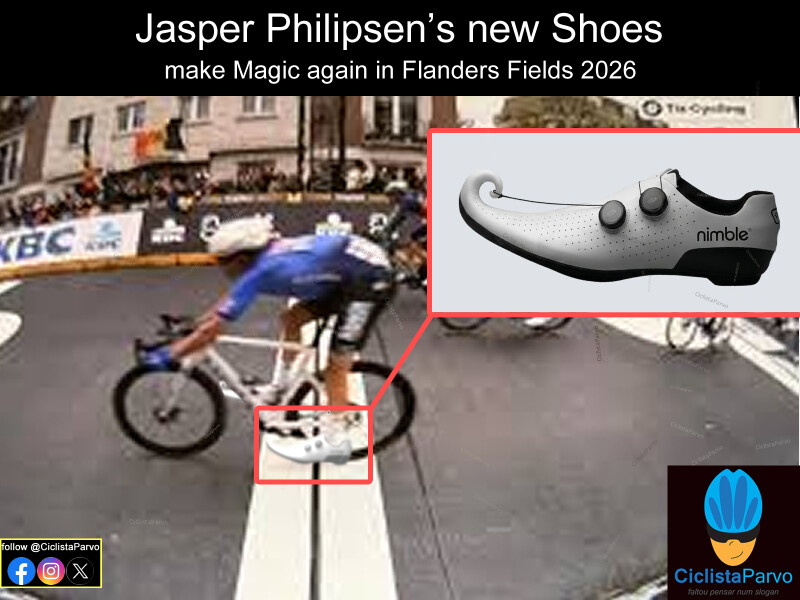 Jasper Philipsen's new Shoes make Magic again in Flanders Fields 2026