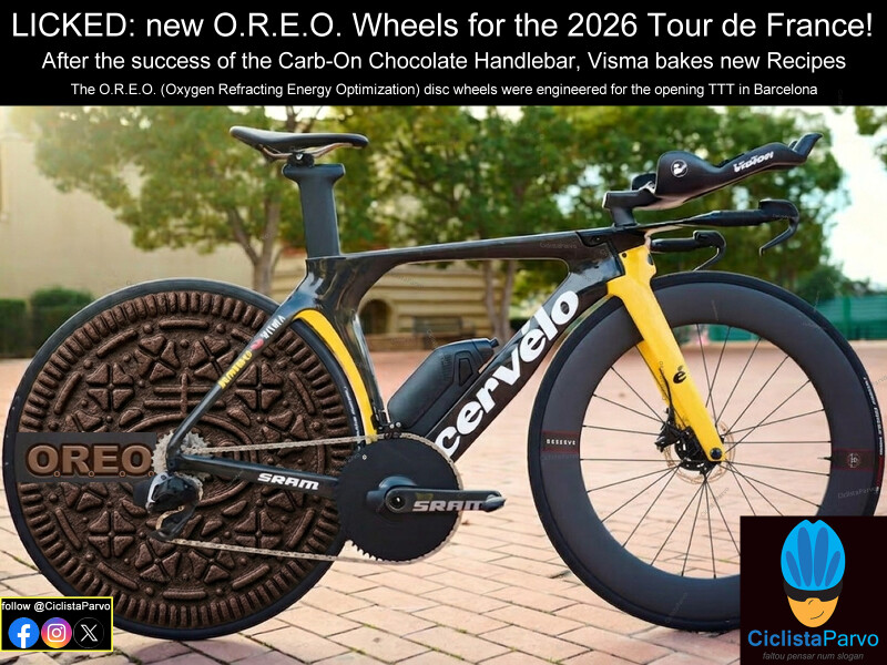 LICKED: new O.R.E.O. Wheels for the 2026 Tour de France!