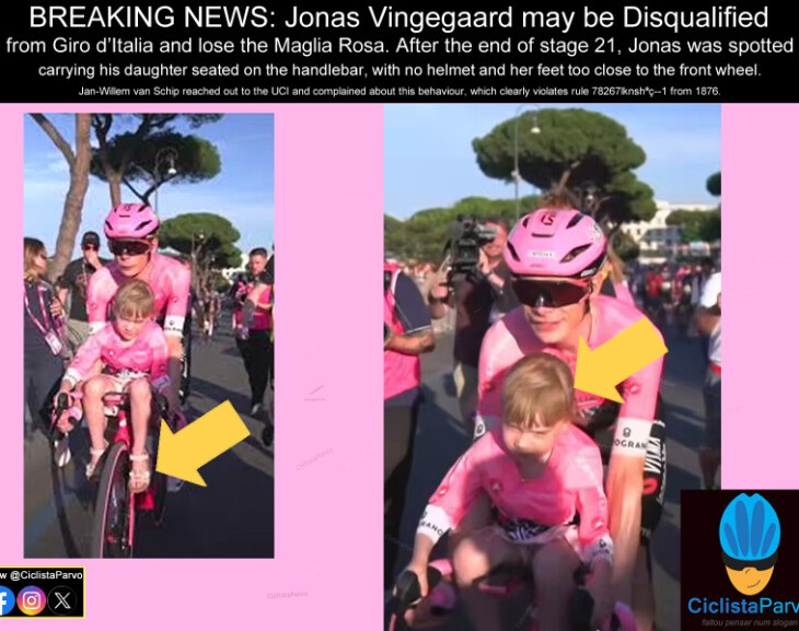 BREAKING NEWS: Jonas Vingegaard may be Disqualified